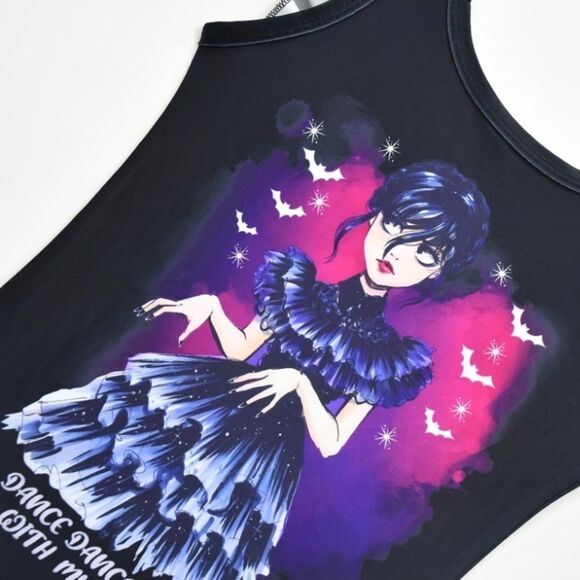 Girls Wednesday One Piece Bathing Suit - Picture 5 of 6